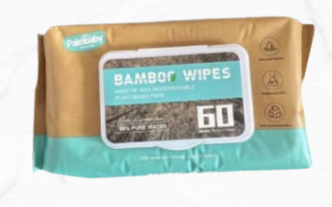 Toallitas Húmedas de fibra Bambú Palmbaby 60u
